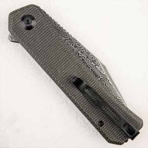 Нож CIVIVI Relic, Damascus, Micarta Dark Green - складной туристические ножи из стали Нож CIVIVI Relic, Damascus, Micarta Dark Green - складной туристические ножи из стали
